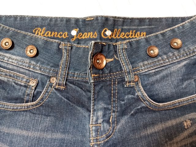 Short tejano Blanco talla 34