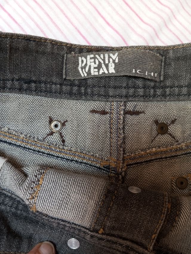 Minifalda tejana ICHI talla 36