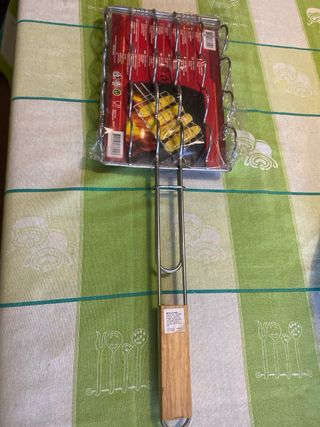 Griglia doppia per pannocchie di mais