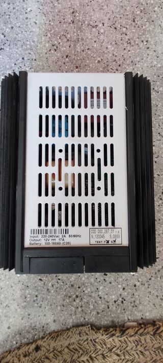 Cargador batería+fuente de alimentacion