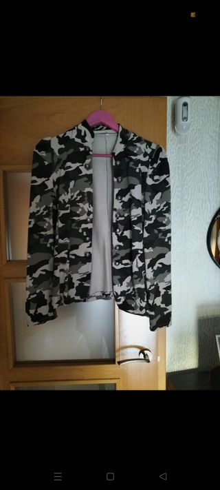 Blazer militar mujer