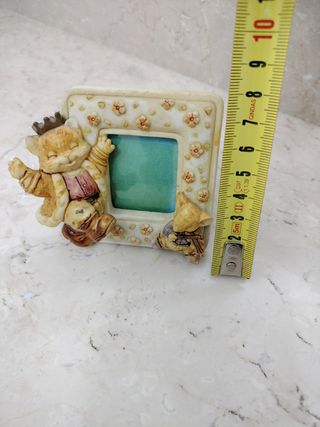 Piccolo portafoto in resina