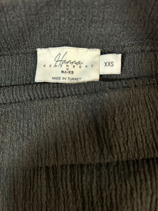 Conjunto de top y falda corta