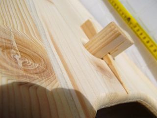 Scala Scaletta  Artigianale Sgabello Legno Massell