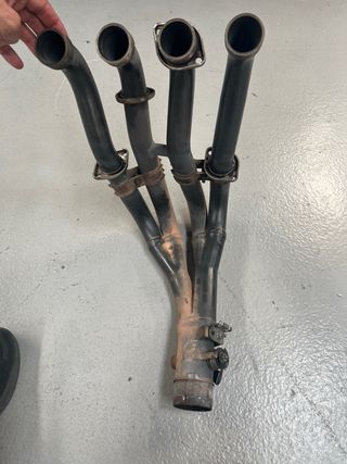 Colector gsxr1000 k78 titaniao originales