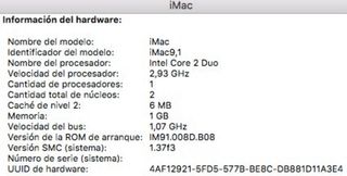 Placa base iMac 24” Early 2009