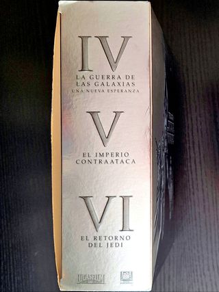Trilogía STAR WARS IV, V, VI + cont. adic. (4 DVD)