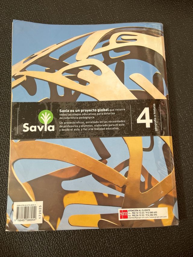 Libro de texto de Geografia e historia de 4 de ESO