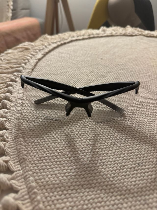 Gafas de proteccion + cascos de tiro