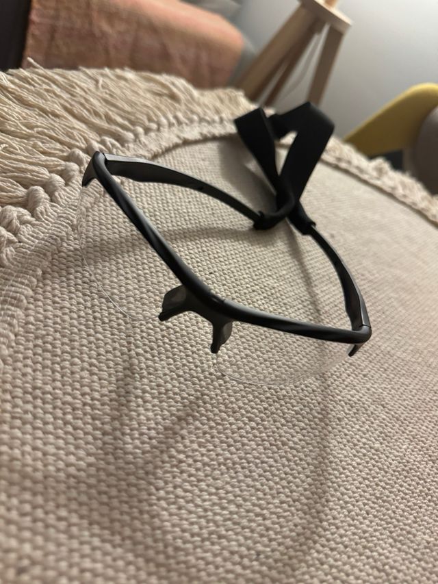 Gafas de proteccion + cascos de tiro