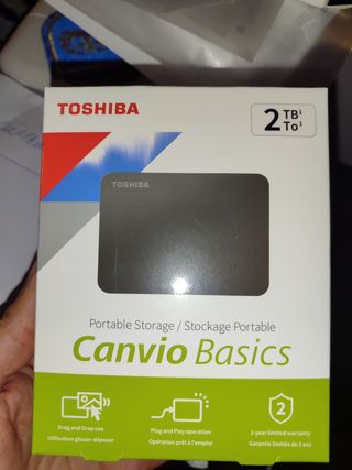 Hdd externo 2 tb thosiba