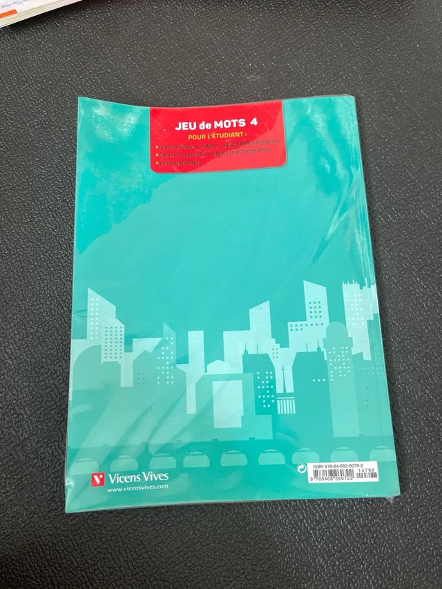 libro de texto de Frances de 4 ESO