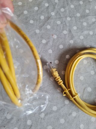 Lote de 3 Cables ethernet categoría 5E