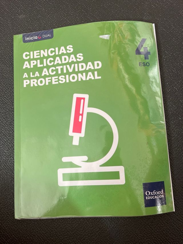 Libro CC aplicadas a la actividad profesional 4ESO