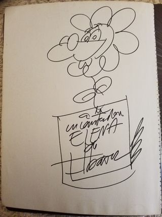 DIBUJO ORIGINAL DE FRANCISCO IBÁÑEZ FIRMADO