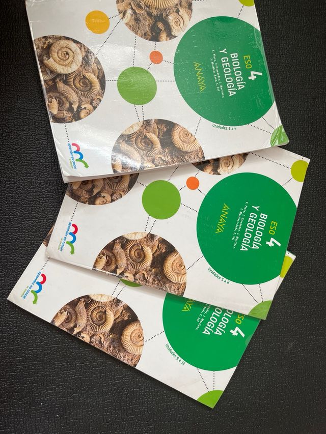 Libor de texto de Biologia y Geologia 4 ESO