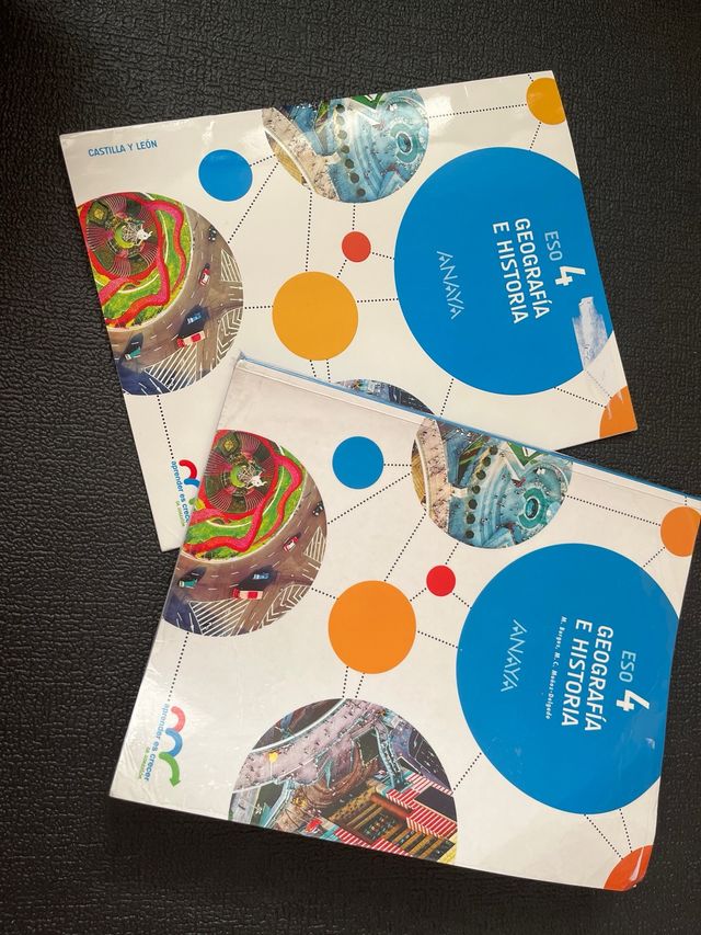 Libro de texto de Geografia e historia 4 ESO