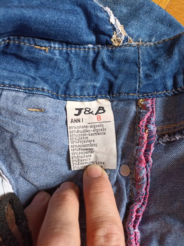 Peto vaquero niña 5,6años