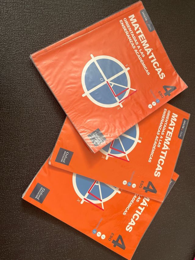 Libros de texto de Matemáticas 4ESO
