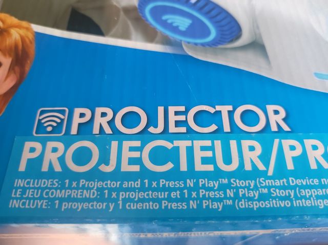 Proyector de cuentos Frozen, Disney