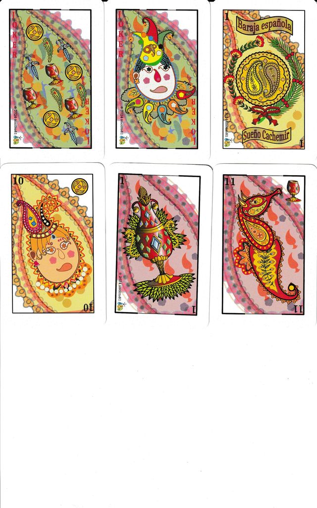 BARAJA ESPAÑOLA SUEÑO CACHEMIR