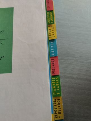 Recetario Un nuevo arte de comer. 1961.