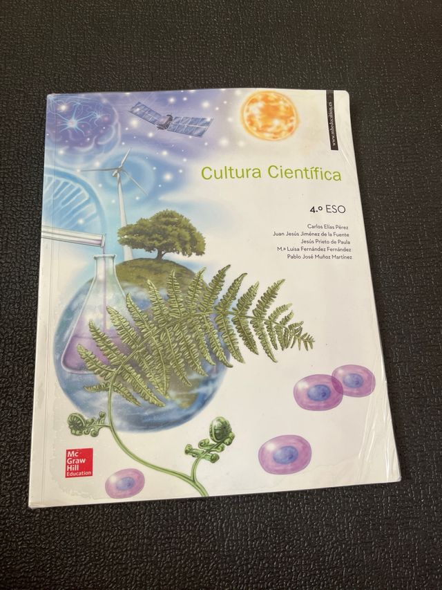 Libro de texto de Cultura Científica de 4ESO