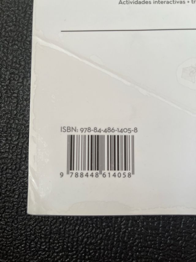 Libro de texto de Cultura Científica de 4ESO