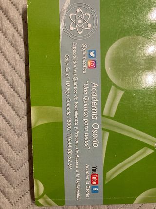 Libros quimica selectividad