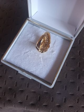 Anillo chapado oro