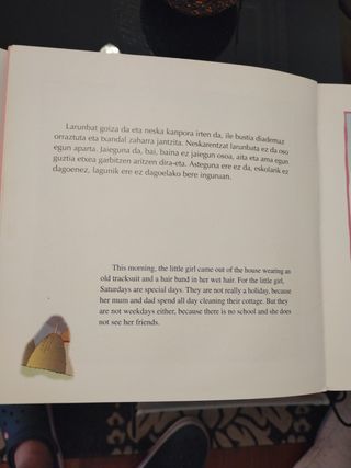 DOS LIBROS INFANTILES EUSKARA- INGLES