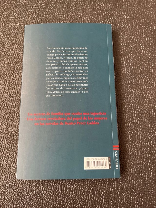 Libro de lectura de Rosa Huertas