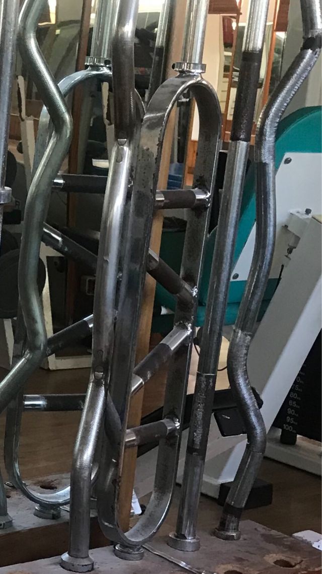 Barras Z, planas, de hierro/gimnasio