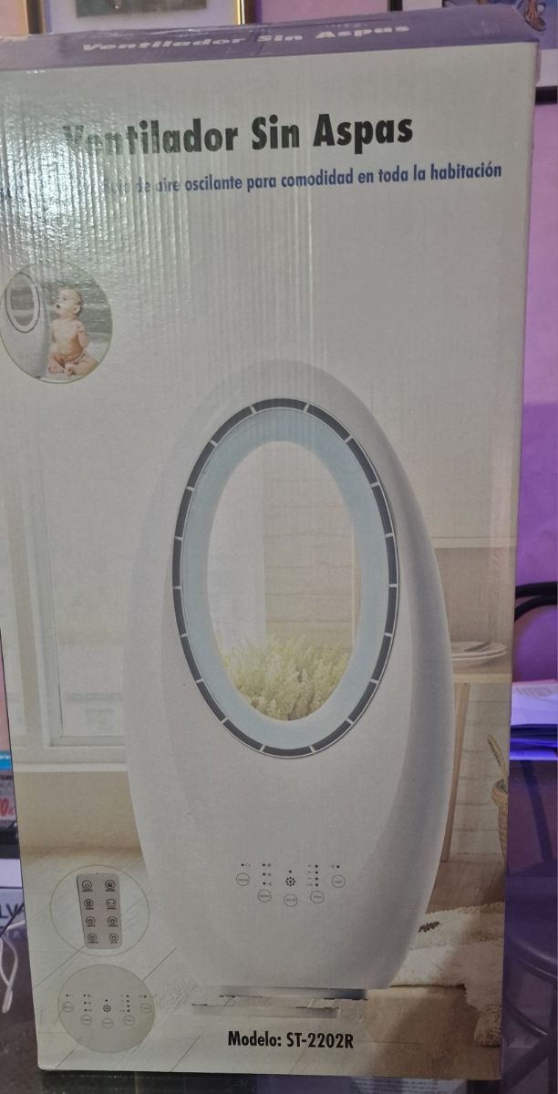 VENTILADOR SIN ASPAS INOVADOR DISEÑO