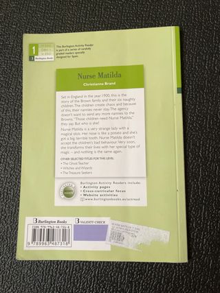 Libro en Inglés Nurse Matilda, Christianna Brand