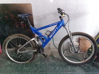 Bicicleta vintage Scott descenso