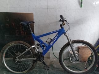 Bicicleta vintage Scott descenso