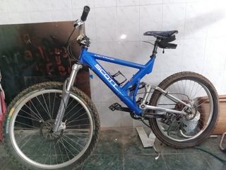 Bicicleta vintage Scott descenso