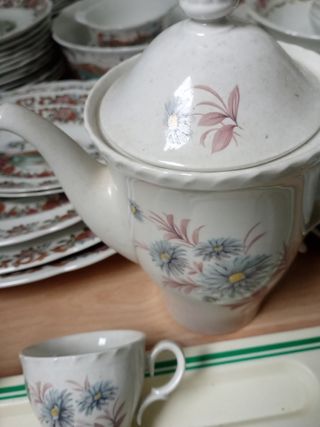 JUEGO DE CAFÉ PORCELANA