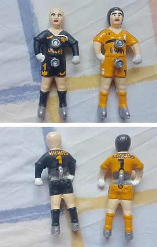 Muñecos duguespi Barcelona Real Madrid
