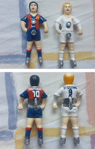 Muñecos duguespi Barcelona Real Madrid