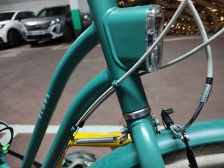 BICICLETA  URBANA CLASICA VERDE TURQUESA