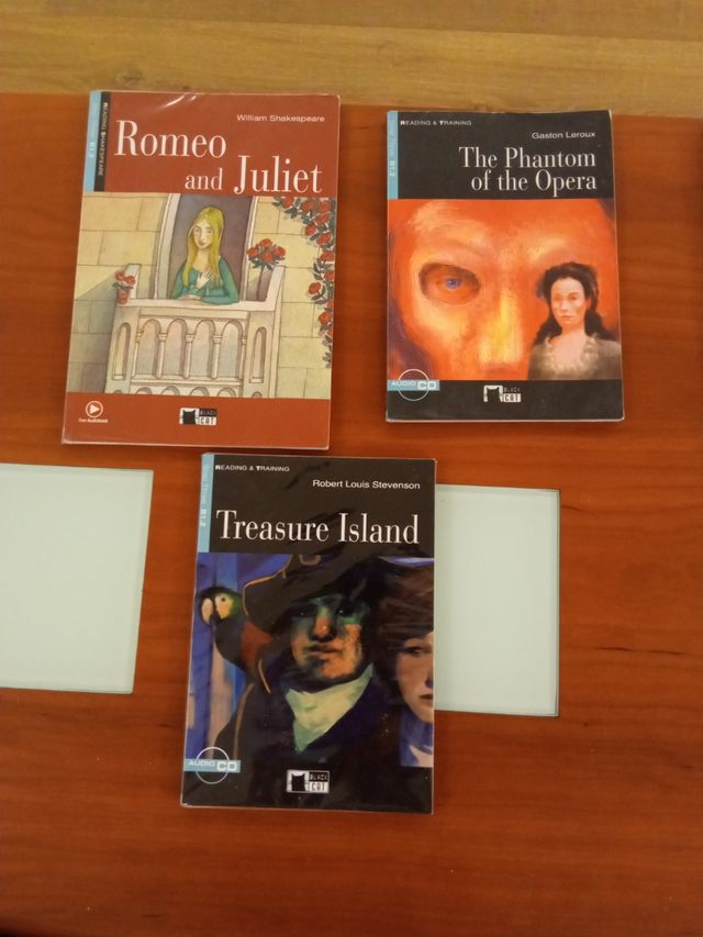 Libro Treasure Island,Romeo and Julieta, Phantom