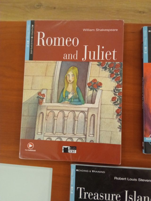 Libro Treasure Island,Romeo and Julieta, Phantom
