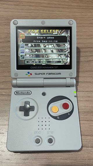 Game boy advance sp más juego
