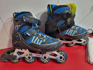 Patines Oxelo+ bolsa+ casco + conos