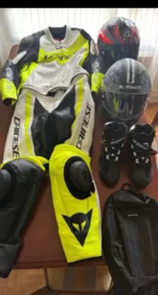 Traje de moto y accesorios