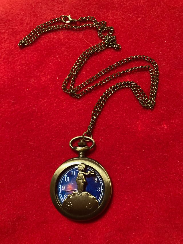Precioso Reloj de bolsillo Principito para regalar