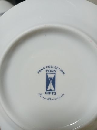 Juego de café pons collection