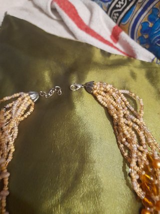 collana con 10 fili di perline